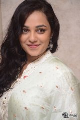 Nithya Menen at 100 Days Of Love Movie Audio Launch